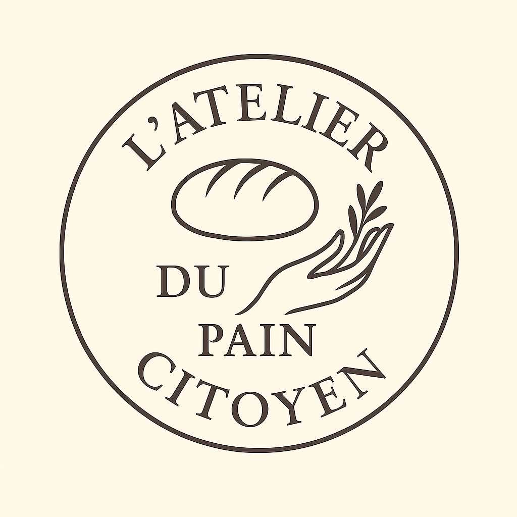 Logo L'Atelier du Pain Citoyen | Le pain n’est pas un produit — C’est une parole !