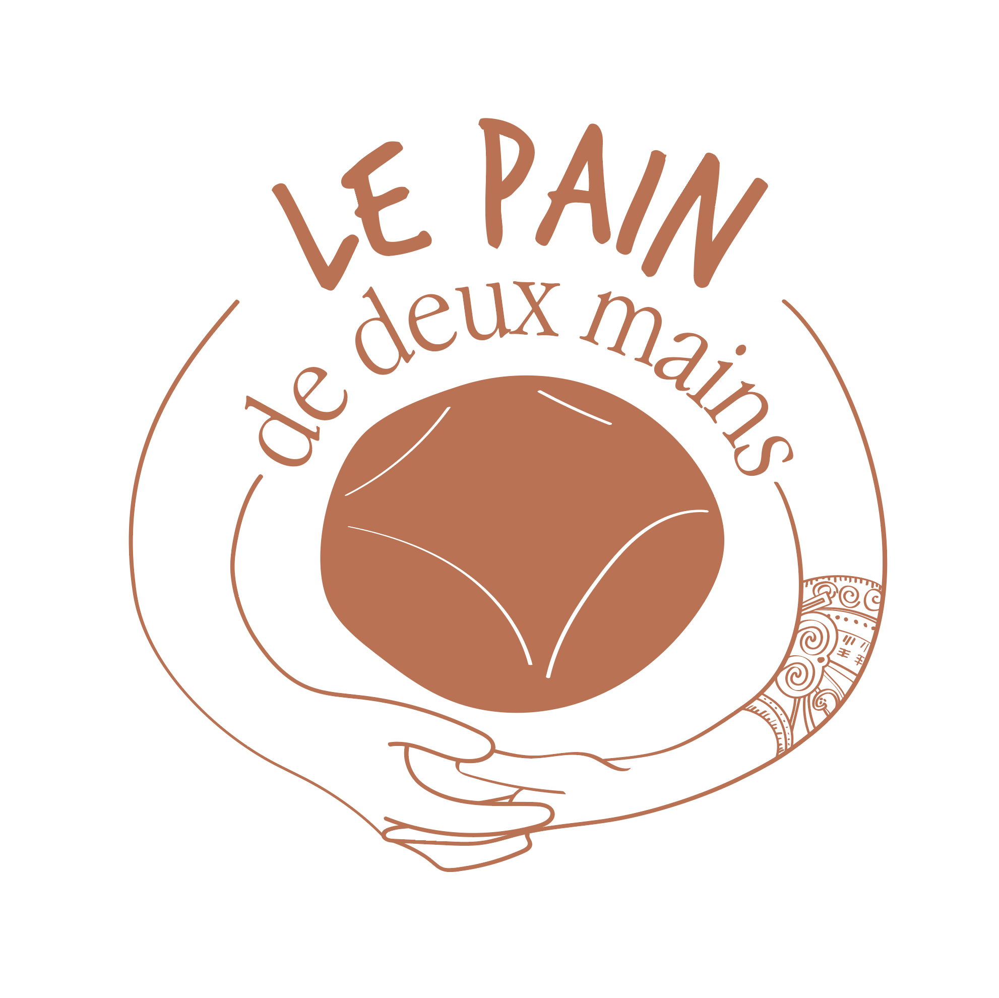 Logo Le Pain de deux mains 